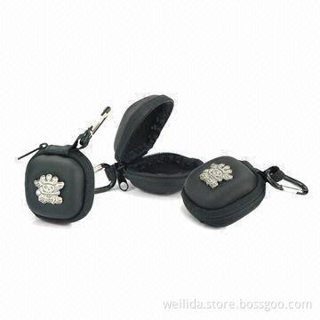 Hard EVA Cases for Coins, Jewelries and Small Accessories, Measures 5.5 x 3 x 5.5cm